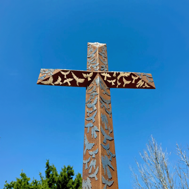 "River of Angels" Cross Monument