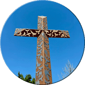 "River of Angels" Cross Monument