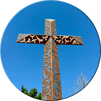 "River of Angels" Cross Monument