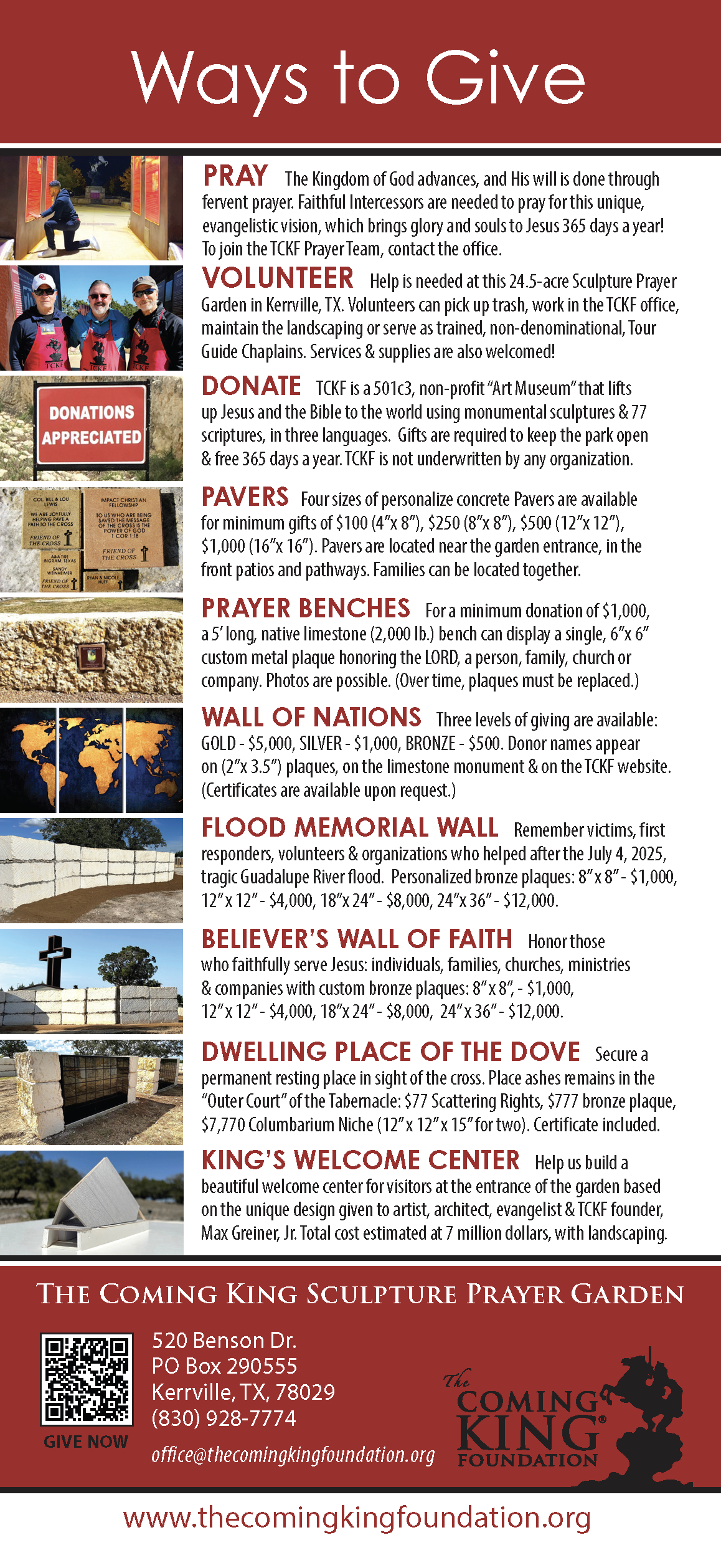 TCKF Rack Cards (Qty 12) - Image 2